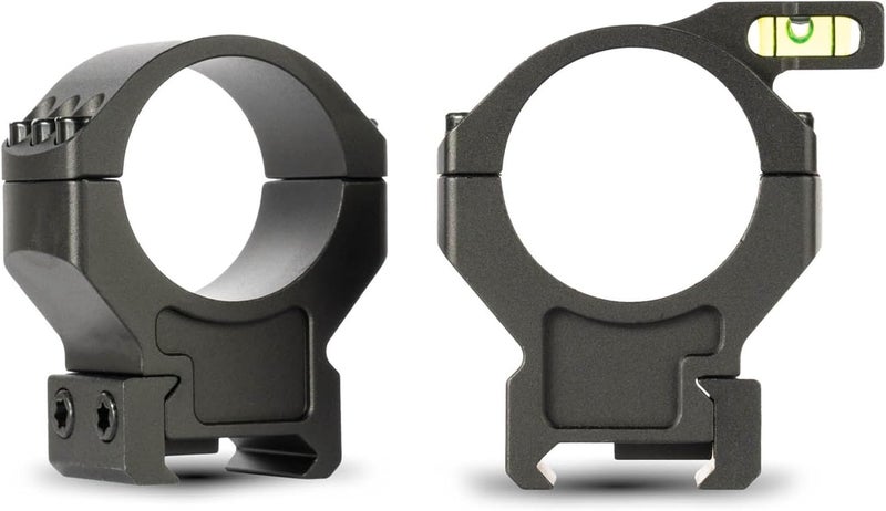 Monstrum Store Challenger 30mm Picatinny Scope Rings with Integrated Level Bubble - Image 1